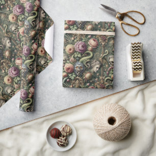 Baroquing Boundaries – Gothic Victorian Wrapping Paper