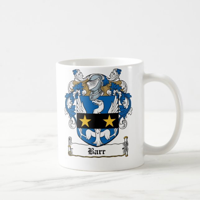 Barr Family Crest Coffee Mug (Right)