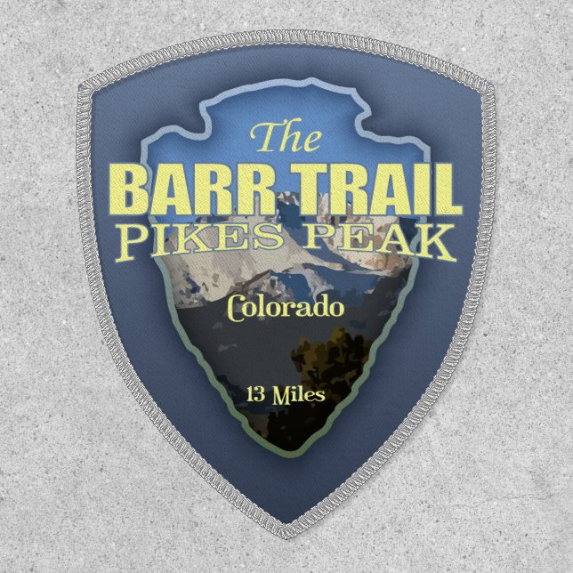 Barr Trail (arrowhead)  Patch (Front)