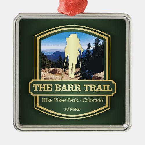 Barr Trail B1 Metal Ornament