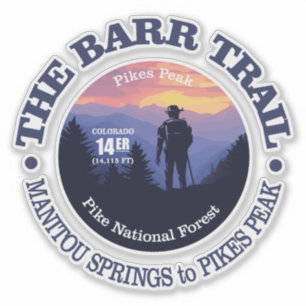Barr Trail (rd2) Sticker