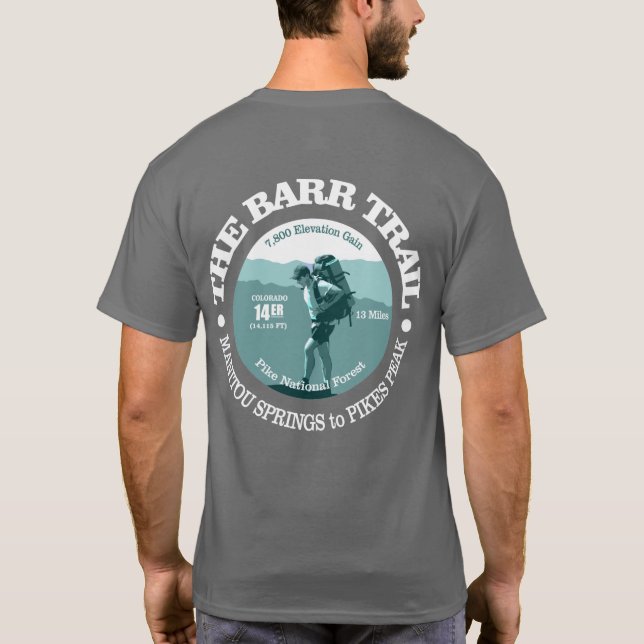 Barr Trail (T) T-Shirt (Back)