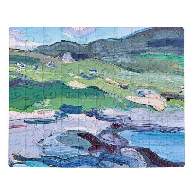 Barra, Scotland painting by Samuel Peploe, Jigsaw Puzzle (Puzzle Horizontal)