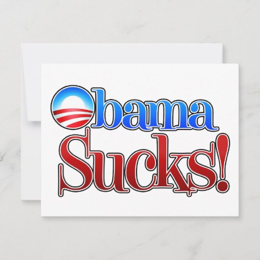 Barrack Obama Sucks (Front)