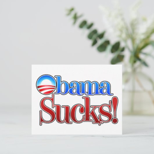 Barrack Obama Sucks (Standing Front)