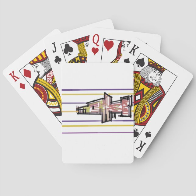 Barracuda summer joy poker cards (Back)