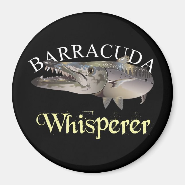 Barracuda Whisperer Dark Colored Magnet (Front)
