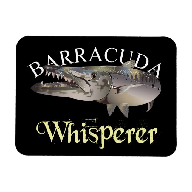 Barracuda Whisperer Dark Colored Magnet (Horizontal)