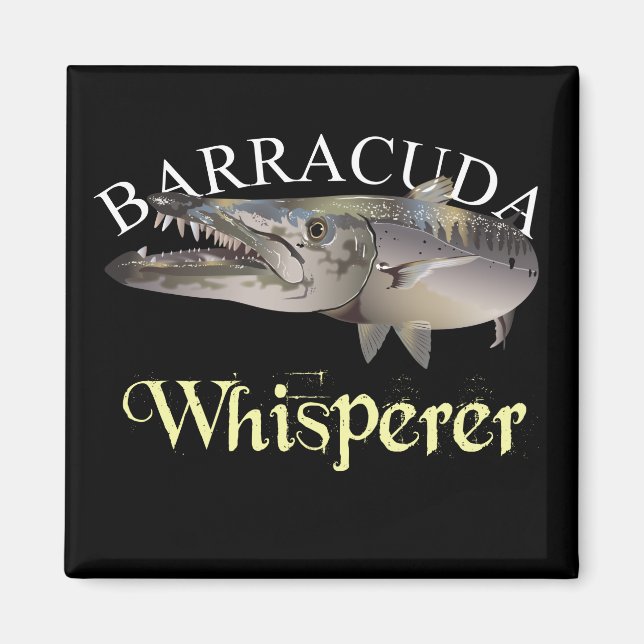 Barracuda Whisperer Dark Colored Magnet (Front)