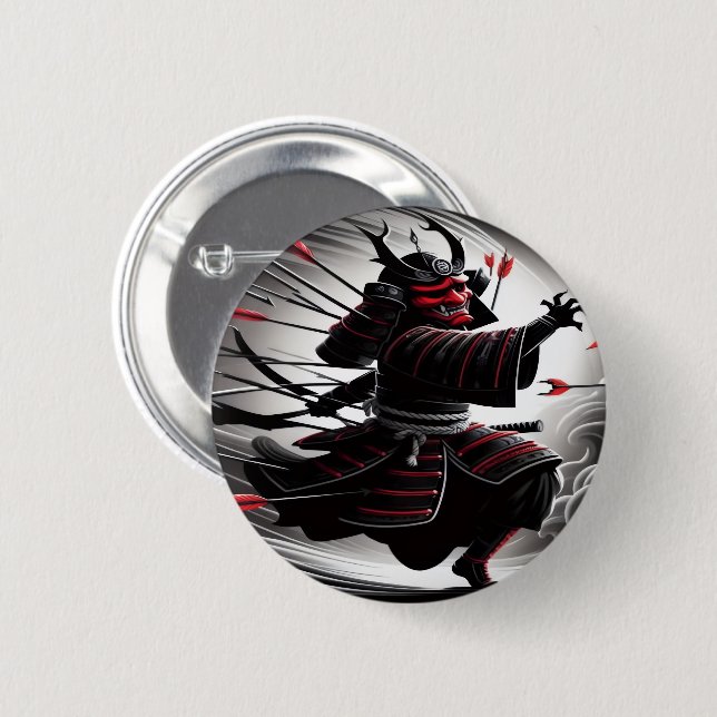 Barrage Oni Button (Front & Back)