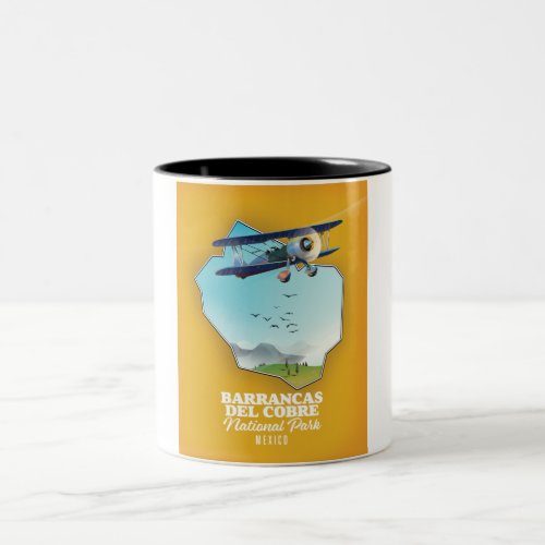 Barrancas del cobre national park mexico Two_Tone coffee mug