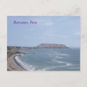 Barranco, Peru Postcard