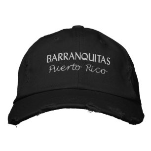 Barranquitas Puerto Rico Embroidered Baseball Cap