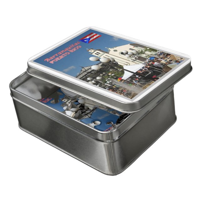 Barranquitas - Puerto Rico - Jigsaw Puzzle (Lid Open)