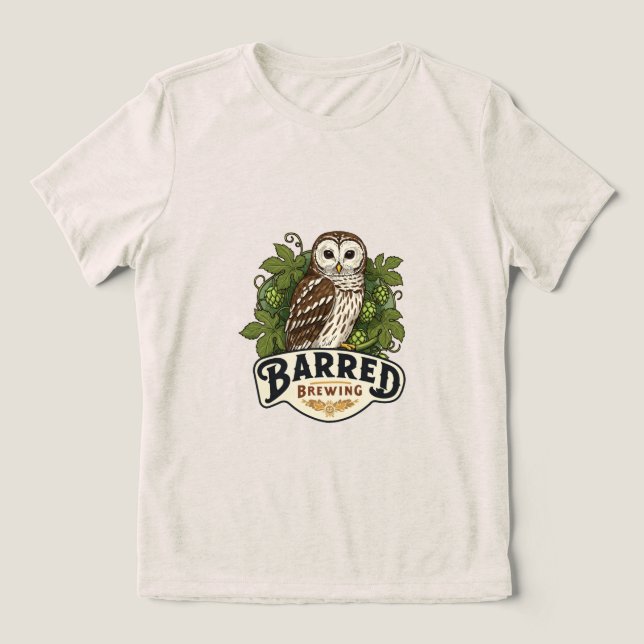 Barred Brewing Tee (Design Front)