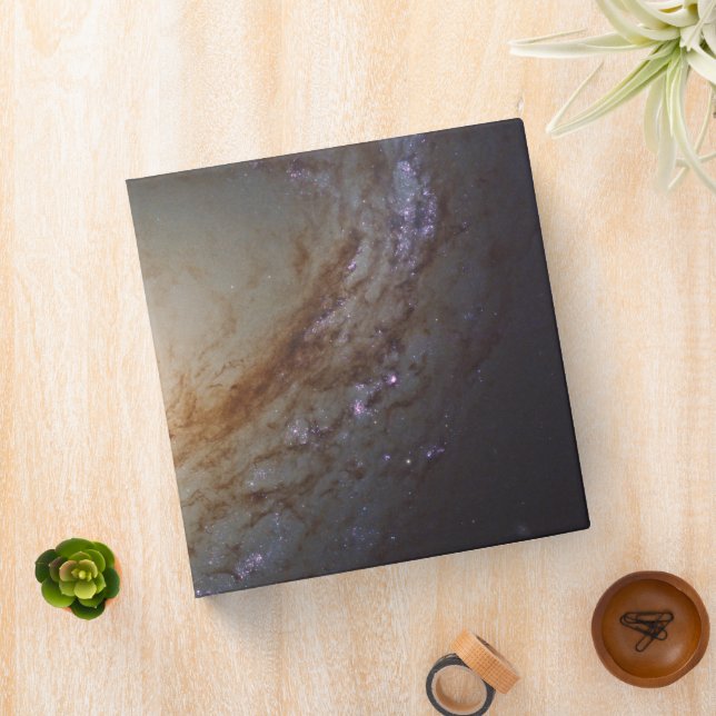 Barred Lenticular Galaxy Ngc 3368 3 Ring Binder (In Situ)