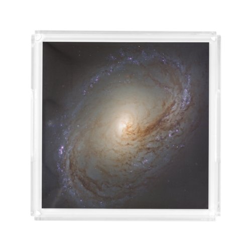 Barred Lenticular Galaxy Ngc 3368 Acrylic Tray