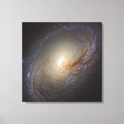 Barred Lenticular Galaxy Ngc 3368 Canvas Print