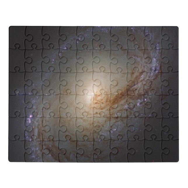 Barred Lenticular Galaxy Ngc 3368 Jigsaw Puzzle (Puzzle Horizontal)