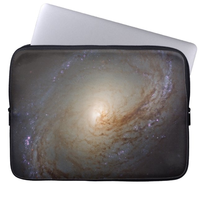 Barred Lenticular Galaxy Ngc 3368 Laptop Sleeve (Front)