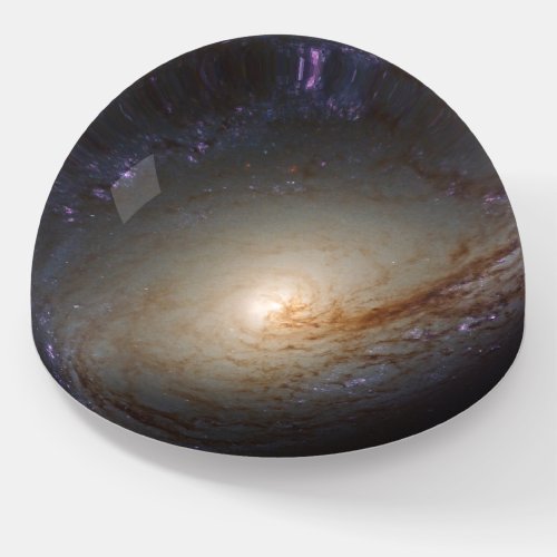 Barred Lenticular Galaxy Ngc 3368 Paperweight