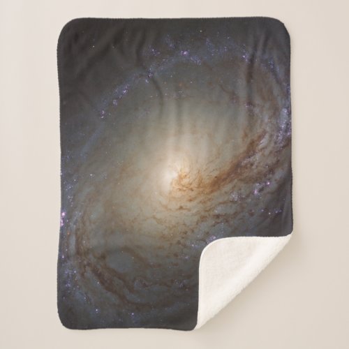 Barred Lenticular Galaxy Ngc 3368 Sherpa Blanket