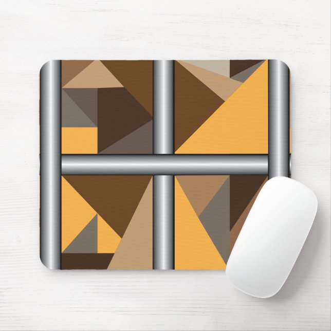 Barred Mouse Pad (With Mouse)