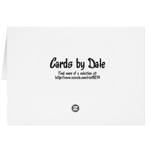 Barred Owl Card (Back Horizontal)