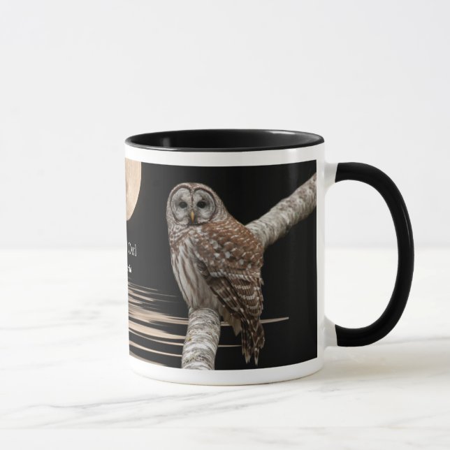 Barred Owl Mug (Right)