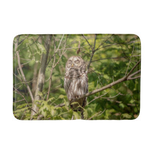 Barred Owl of the Hudson Valley Bath Mat