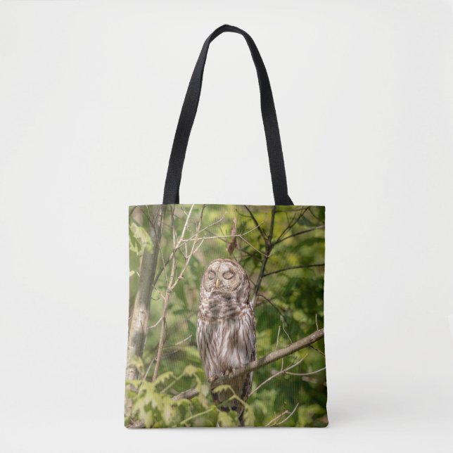 Barred Owl of the Hudson Valley Tote Bag (Front)