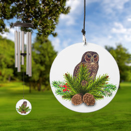 Barred Owl Wind Chime Wind Chime