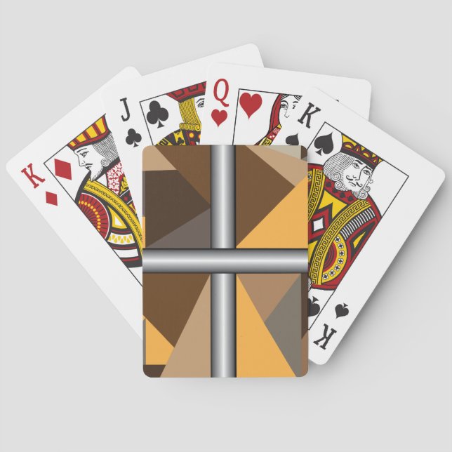 Barred Playing Cards (Back)