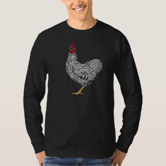 Barred Rock Chicken T-Shirt