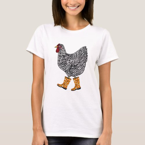 Barred Rock with Sloggers Products T_Shirt