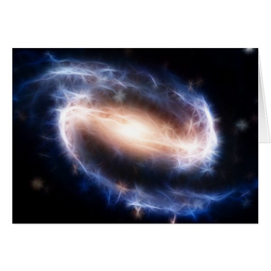 Barred Spiral Galaxy Cards (Front Horizontal)