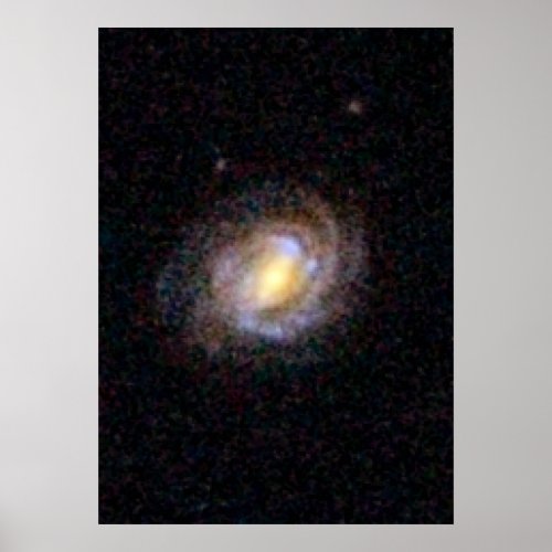 Barred Spiral Galaxy COSMOS 1161898 Poster