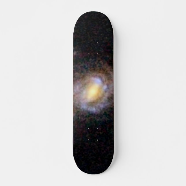 Barred Spiral Galaxy COSMOS 1161898 Skateboard Deck (Front)