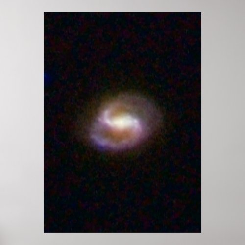Barred Spiral Galaxy COSMOS Poster