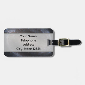 Barred Spiral Galaxy Luggage Tag
