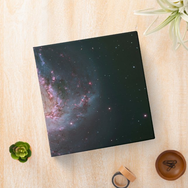 Barred Spiral Galaxy Messier 83. 2 3 Ring Binder (In Situ)