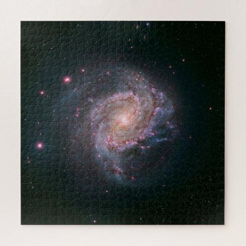 Barred Spiral Galaxy Messier 83 2 Jigsaw Puzzle