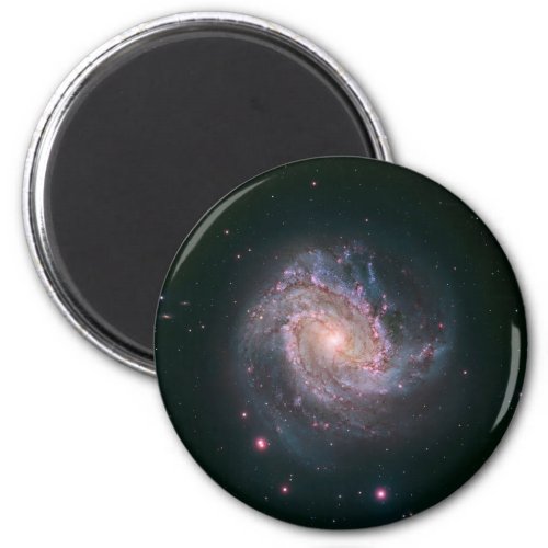 Barred Spiral Galaxy Messier 83 2 Magnet