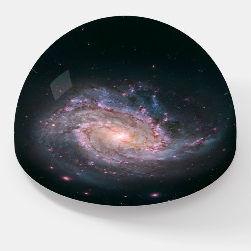 Barred Spiral Galaxy Messier 83 2 Paperweight