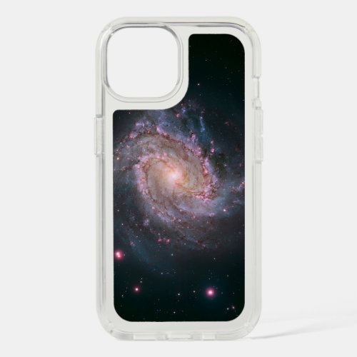 Barred Spiral Galaxy Messier 83 2 iPhone 15 Case