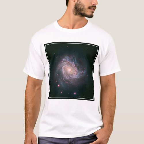 Barred Spiral Galaxy Messier 83 2 T_Shirt
