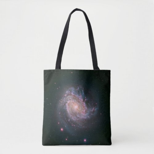 Barred Spiral Galaxy Messier 83 2 Tote Bag
