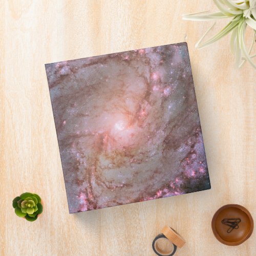 Barred Spiral Galaxy Messier 83 3 Ring Binder