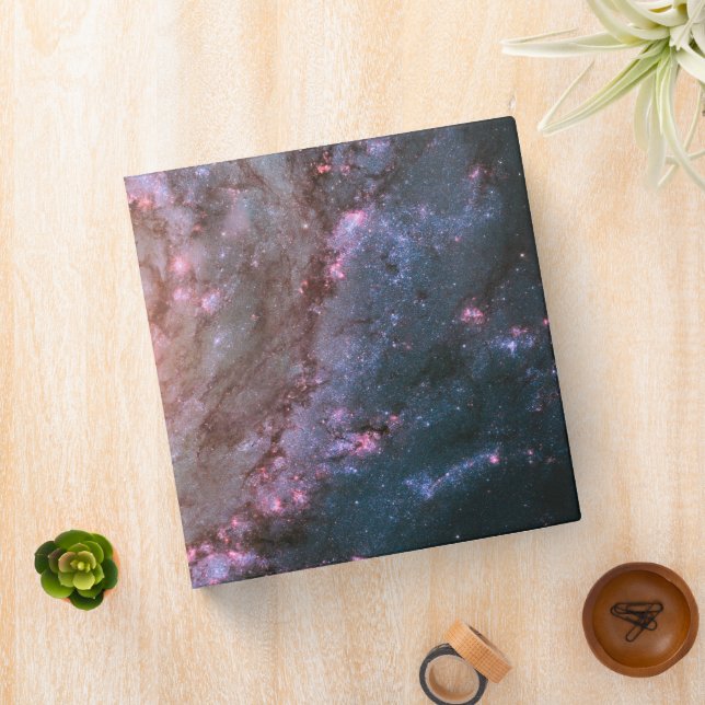 Barred Spiral Galaxy Messier 83. 3 Ring Binder (In Situ)