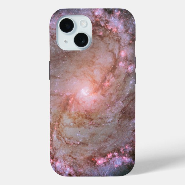 Barred Spiral Galaxy Messier 83. Case-Mate iPhone Case (Back)